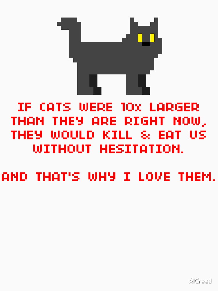 8-Bit Cat Enthusiast by AlCreed