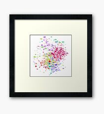 The Graph Of Soccer Teams Framed Print