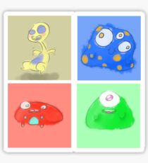 lil monsters Sticker