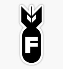 F Bomb Sticker
