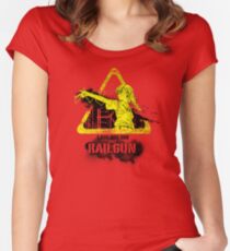 1,000,000,000 Volt Railgun Women's Fitted Scoop T-Shirt