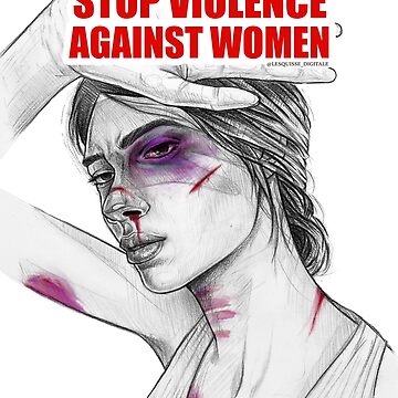 Woman Cries. Stop Violence Against Women Concept. Fear And Abuse, Afraid  Girl, Face Sad Illustration Royalty Free SVG, Cliparts, Vectors, and Stock  Illustration. Image 48207003.