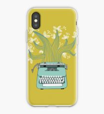 Vinilo o funda para iPhone el árbol de mecanografía