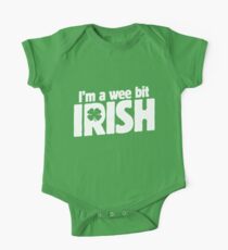 I'm a wee bit Irish for St. Patrick's Day One Piece - Short Sleeve