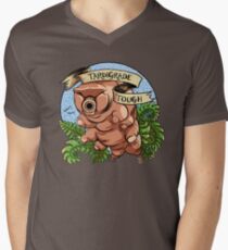 Tardigrade Tough Crest Men's V-Neck T-Shirt