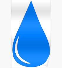 Water Droplet Poster