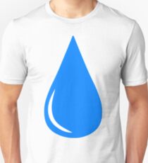 Wassertropfen Slim Fit T-Shirt