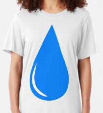 Water Droplet Slim Fit T-Shirt