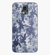 Blue camo phone case Case/Skin for Samsung Galaxy