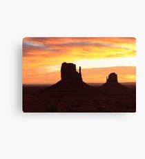 Monument Valley Sunrise Canvas Print