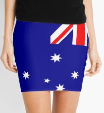Australia Flag Mini Skirt