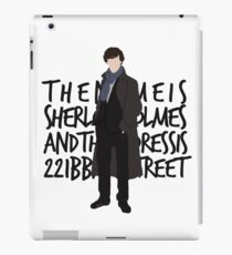 Sherlock iPad Case/Skin