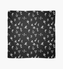 shadowhunters runes B&W Scarf