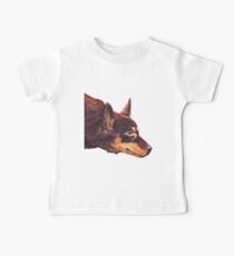 Rosie ~ Portrait of an Australian Kelpie Baby Tee