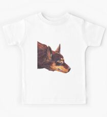 Rosie ~ Portrait of an Australian Kelpie Kids Tee