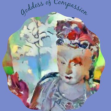 Artwork thumbnail, Goddess of Compassion-Kuan Yin-Guanyin- Guan Yin-Buddhist by Matlgirl