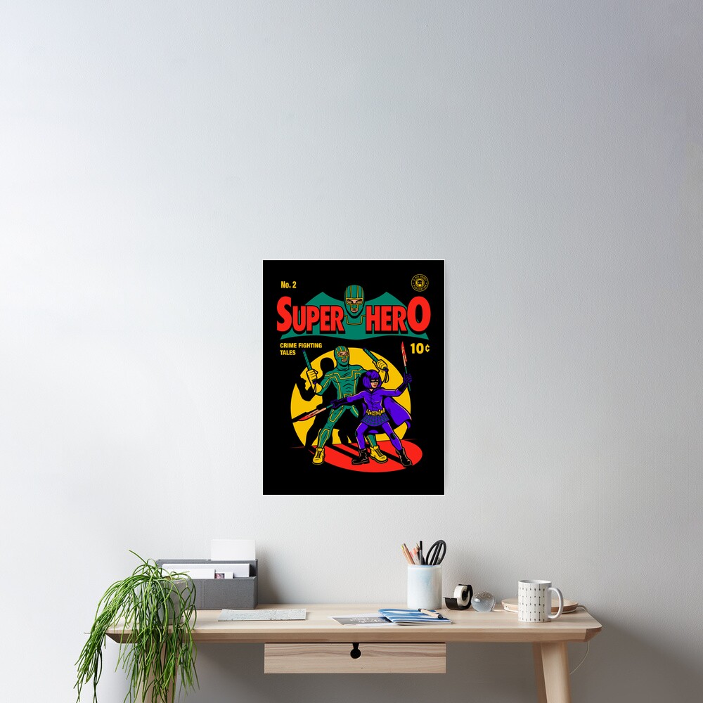 Superhero Comic Poster