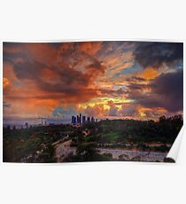 Los Angeles Storm Poster