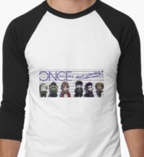Once Upon A Time's Most Wanted Men's Baseball ¾ T-Shirt