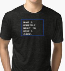 Castlevania 2 - What a Horrible Night Tri-blend T-Shirt