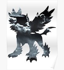 Mega Absol used Feint Attack Poster