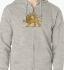 National Emblem of Iran, Provisional Government of Iran, 1979-1980 Zipped Hoodie