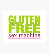 Gluten Free Sex Machine Photographic Print