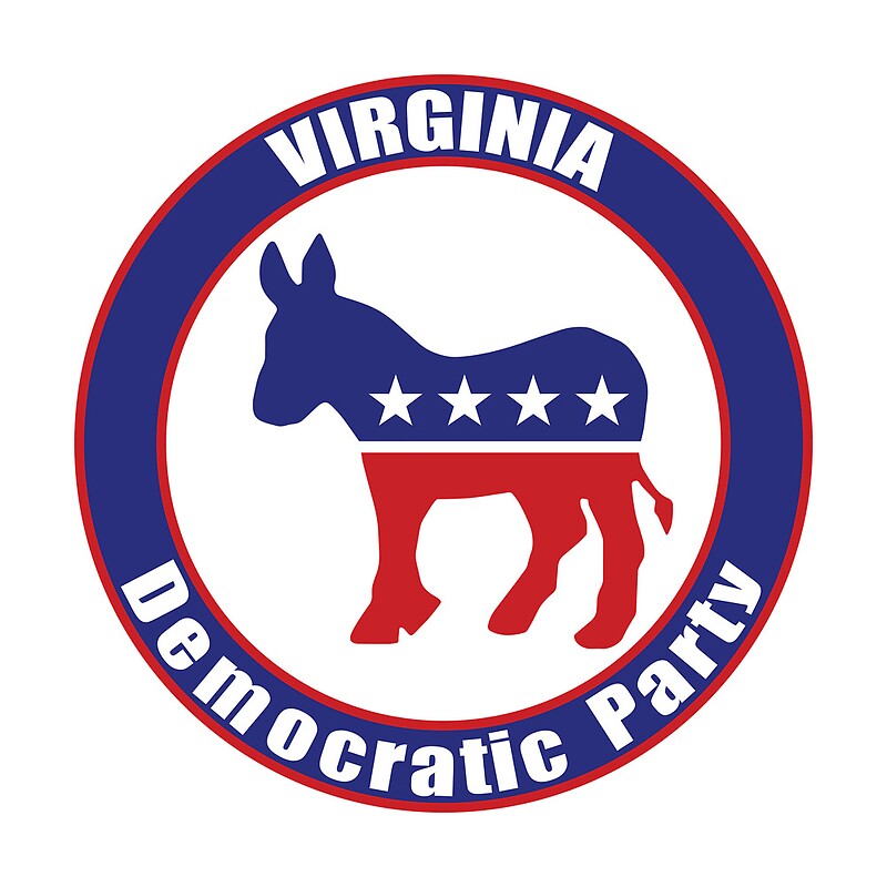 "Virginia Democratic Party Original" by Democrat Redbubble