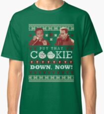 Put That Cookie Down, Now! Ugly Sweater Design Classic T-Shirt