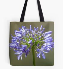 Agapanthus Flower Tote Bag