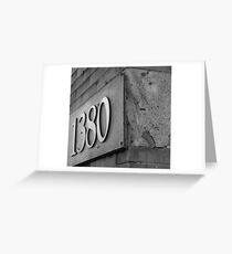 Adress Greeting Card