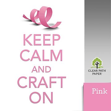 Artwork thumbnail, Keep Calm (Pink) by clearpathdesign