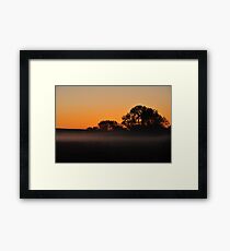 Misty Morning Framed Print
