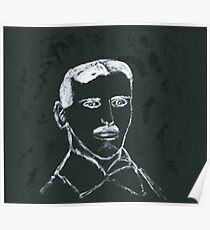Portrait of Nikola Tesla Poster