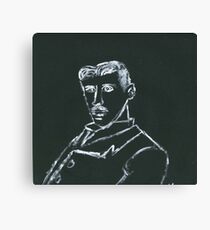 Portrait of Nikola Tesla Canvas Print