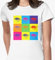 Pop Art 1200 Turntable Women's Fitted T-Shirt