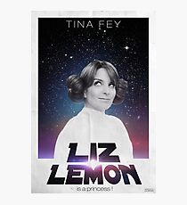 Liz Lemon is a princess ! Photographic Print