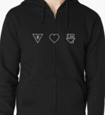 The Neighbourhood Love Zipped Hoodie