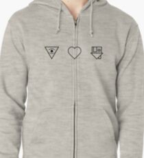 The Neighbourhood Love Zipped Hoodie