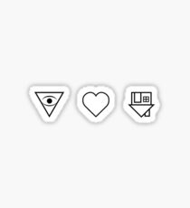 The Neighbourhood Love Sticker