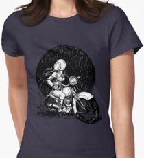 Women Who Ride- We like Dirt and We got Titties Women's Fitted T-Shirt