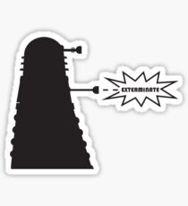 Exterminate Sticker