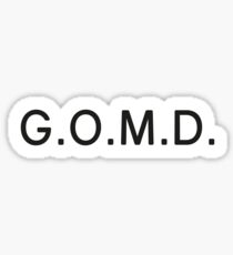 J Cole GOMD Sticker
