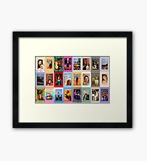 TORI AMOS TAROT MINOR ARCANA Framed Print