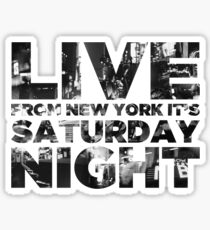 Live from NY Sticker