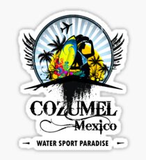 Cozumel Mexico Summer Place Sticker