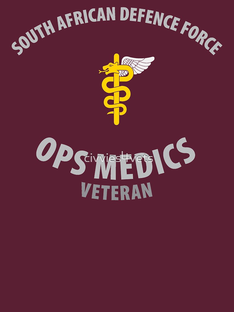 "South African Defence Force Ops Medics Veteran " Tshirt