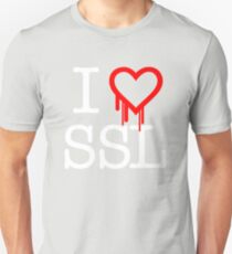 I <Heartbleed> SSL - Dark Unisex T-Shirt