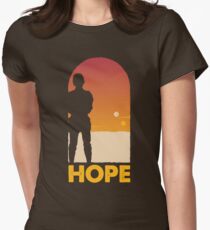 Hope - Tatooine's New Hope! Women's Fitted T-Shirt