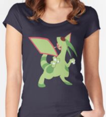 Flygon Minimalist Women's Fitted Scoop T-Shirt